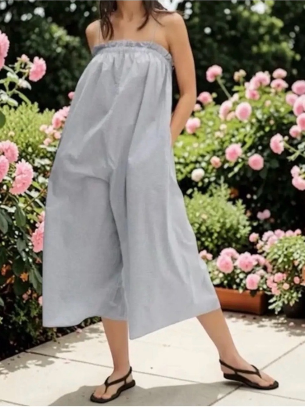 The Flowy Jumpsuit by Everlane Size M